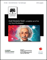 And Einstein Said SATB Choral Score cover
